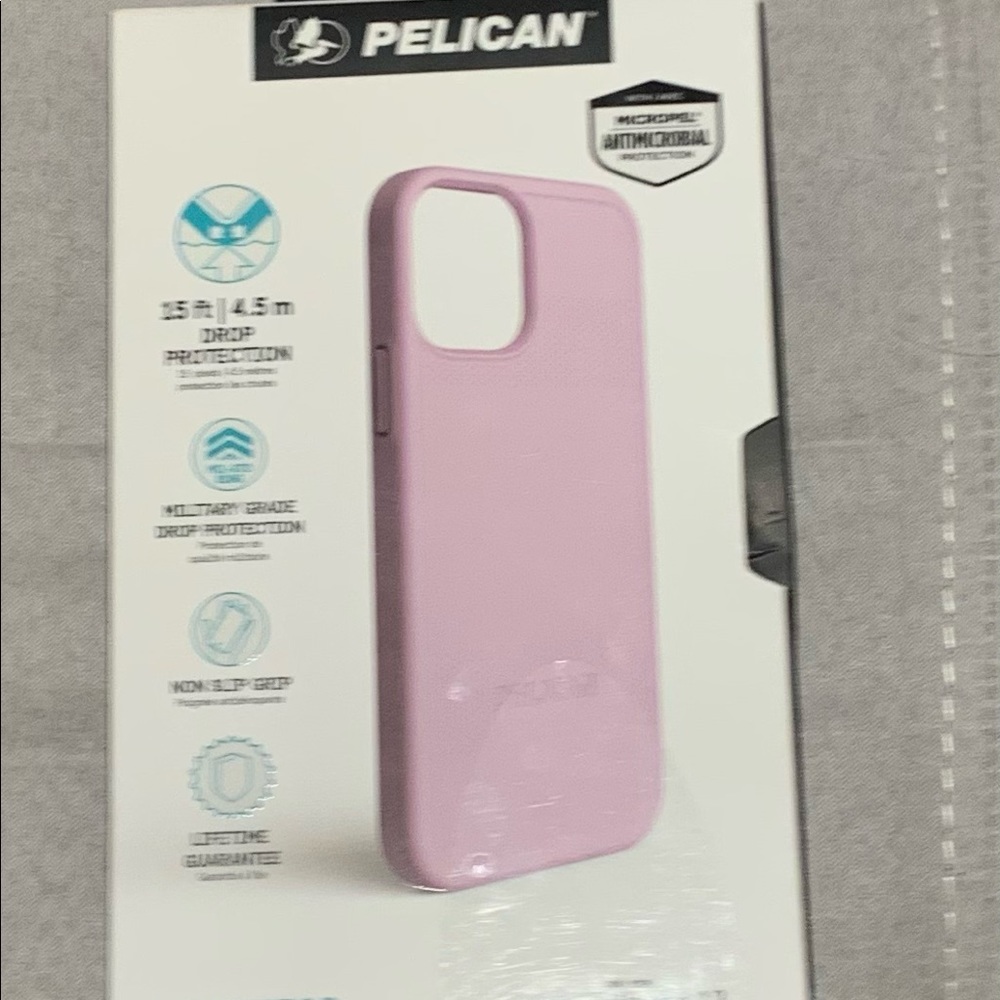 Pelican NIB pink iPhone 12 iPhone 12 Pro  cover protector.